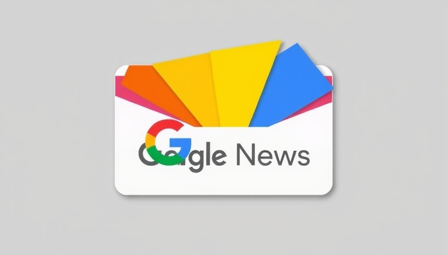 Google News icon in vibrant colors.