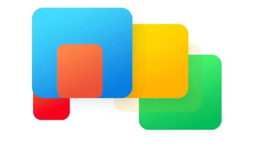 Icon symbolizing a news app with colorful design.