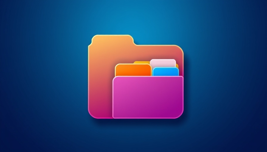 Colorful document icon representing organization in home improvement company.