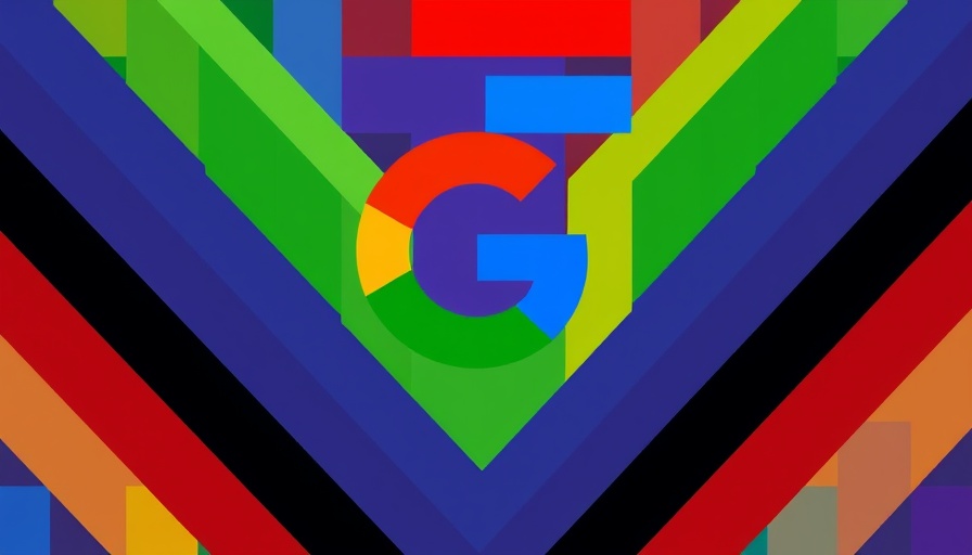 Google News app logo with vibrant colored graphics.