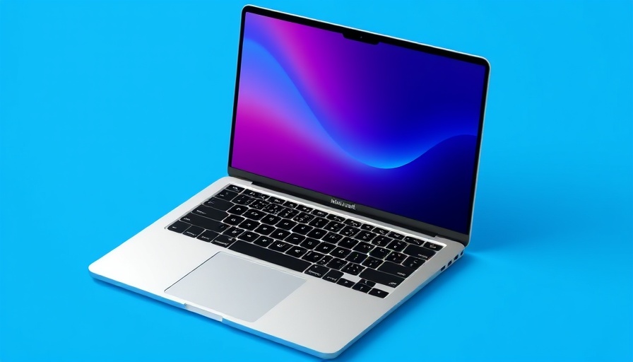 Sleek 13-inch MacBook Pro with vibrant Touch Bar for professionals.