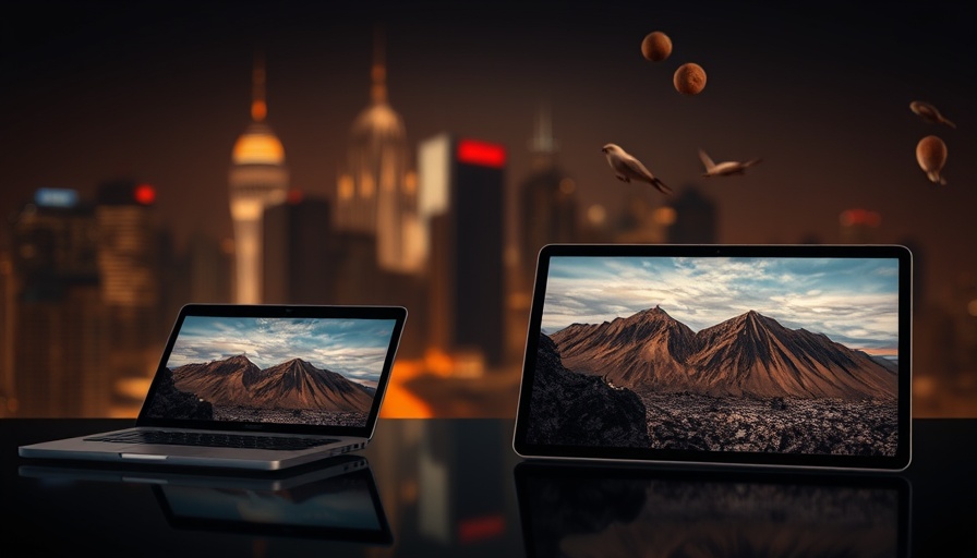 AI Image Editing tools on digital devices for self-employed professionals.