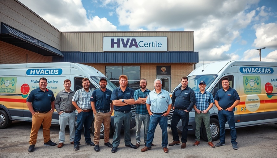 Small business growth strategies illustrated by HVAC team success