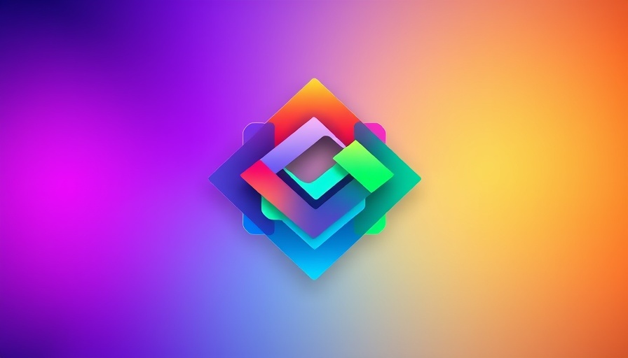 Colorful tech logo representing hyperlocal marketing concepts