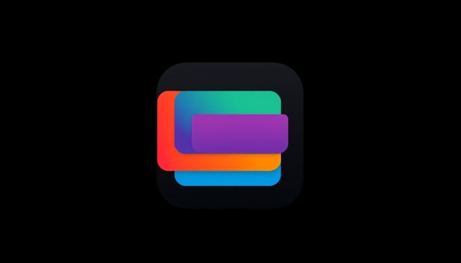 8 billion B2B marketing strategy app icon with colorful rectangles.