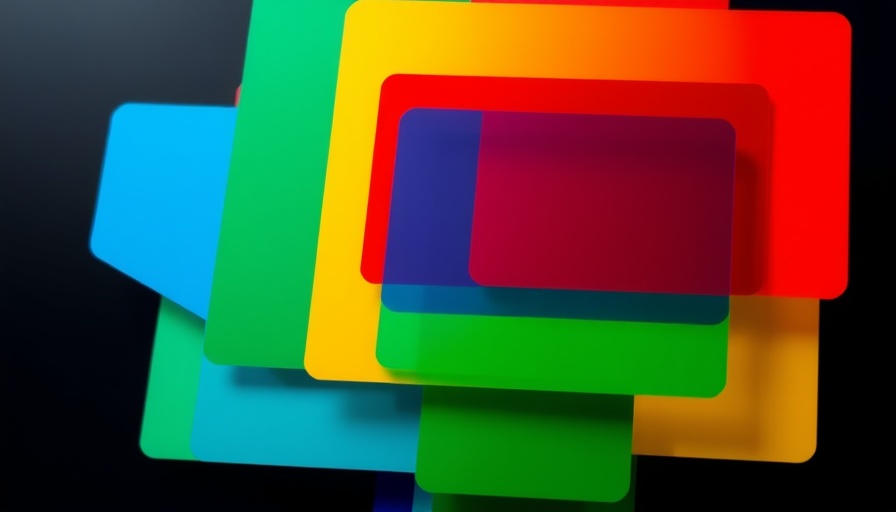 Colorful emblem representing digital cohesion, aligning brand and performance marketing.