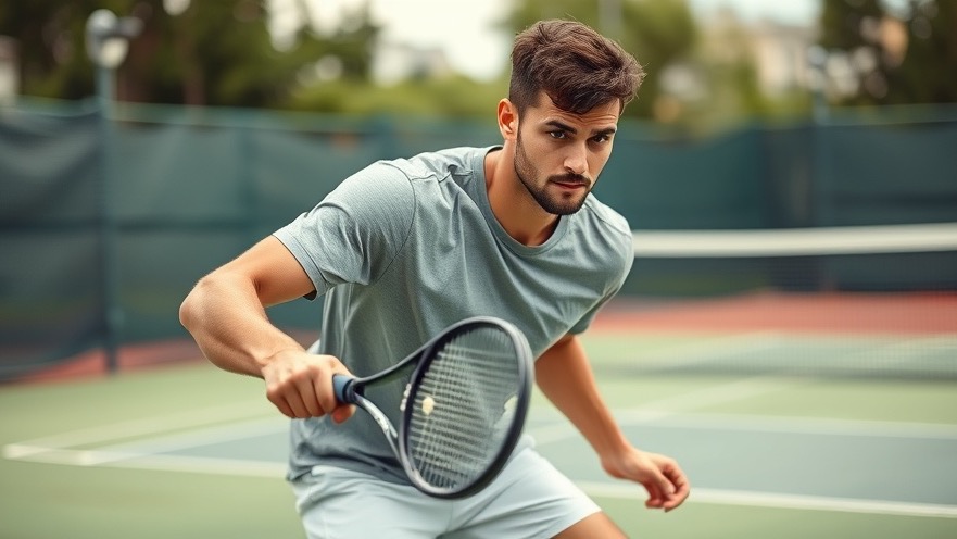 Focused tennis player in action during Jannik Sinner matches, outdoor court.