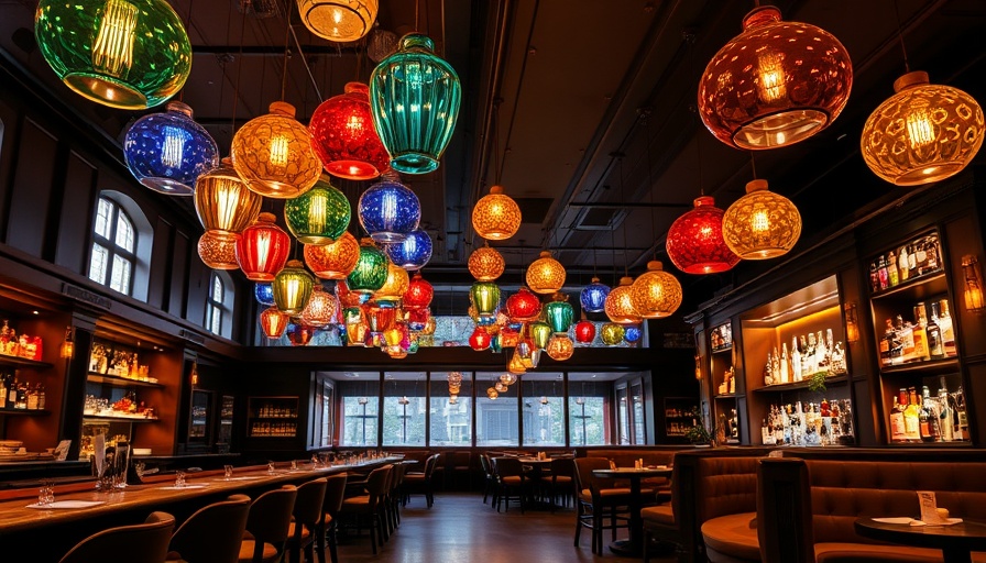 Exclusive dining experience in Austin with stylish modern bar.