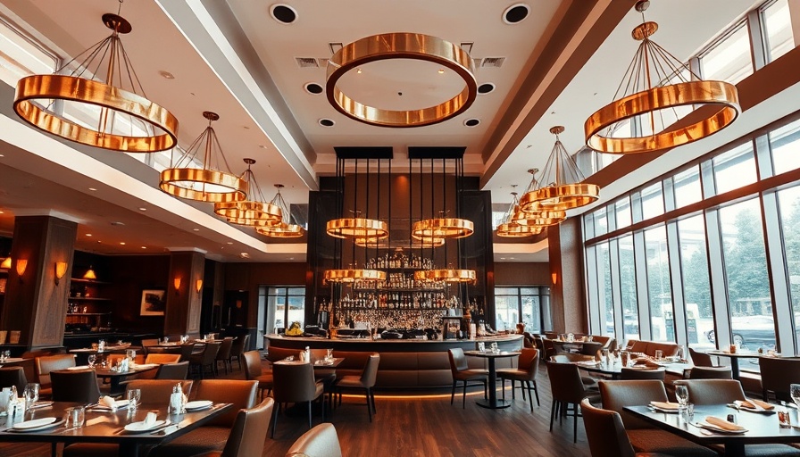 Modern dining experience in Austin with elegant decor