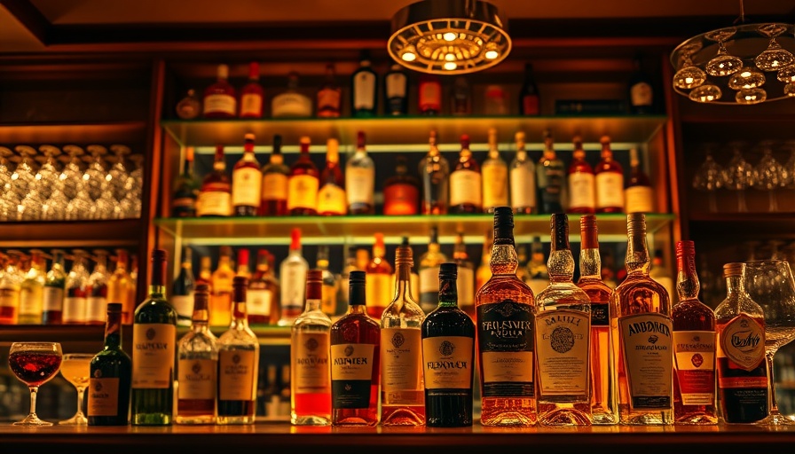 Exclusive dining bar in Austin with warm lighting and premium liquor.