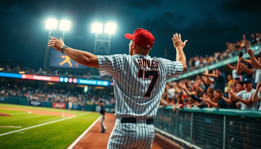 Athlete interacts with fans at Texas sports game.