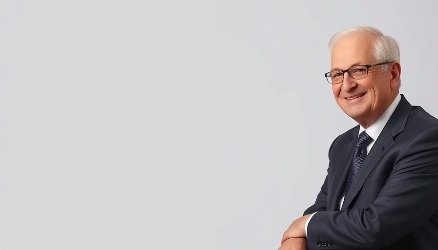 Confident older man in a suit, smiling, related to FDA drug approval process.