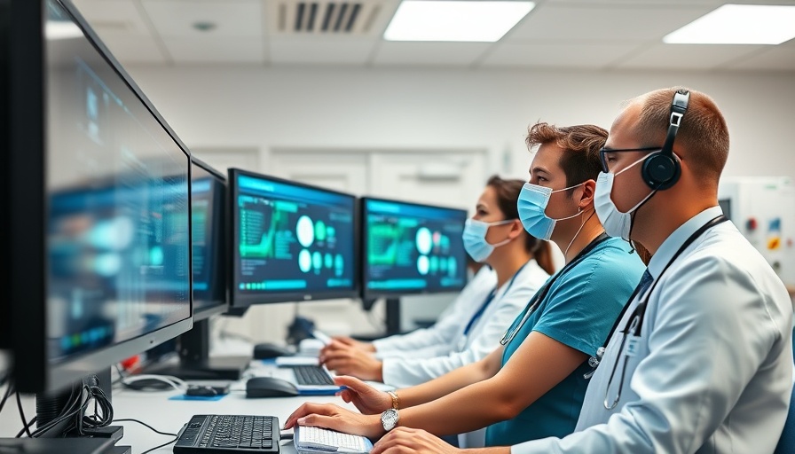 Healthcare team engaged in cybersecurity user awareness training.