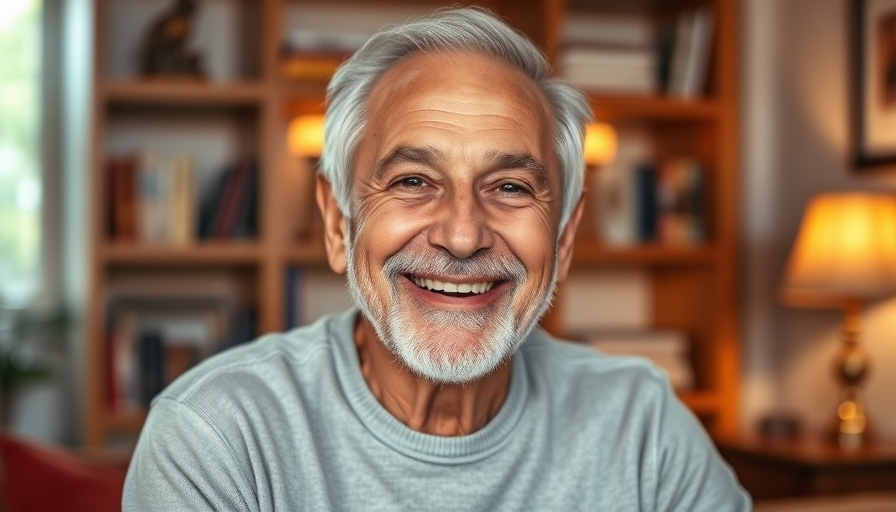 Older man smiling warmly, Mayo Clinic provides answers and hope.