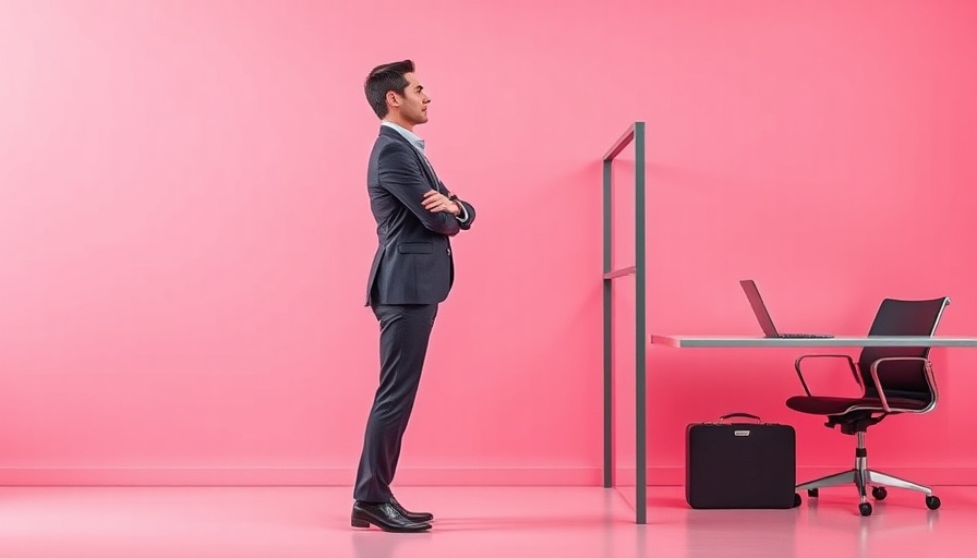 Office suspense scene depicting workplace drama.