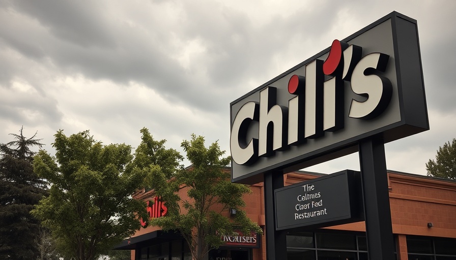 Chili's restaurant sign highlighting sales growth potential.