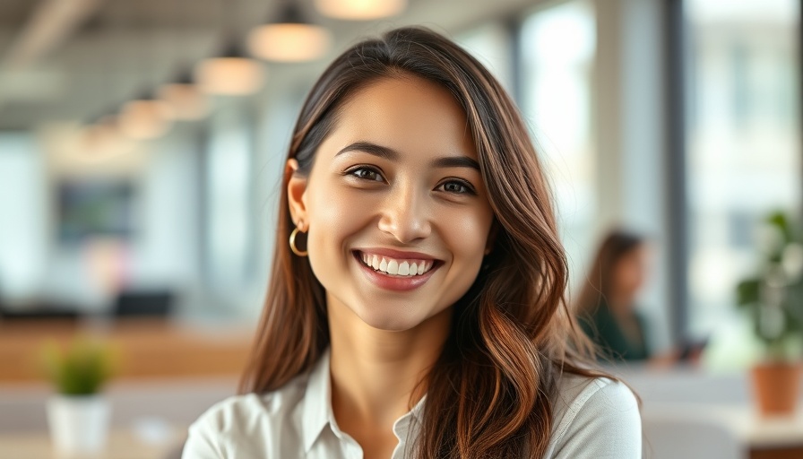 Young professional woman in meeting discussing why corporations should hire entrepreneurs.