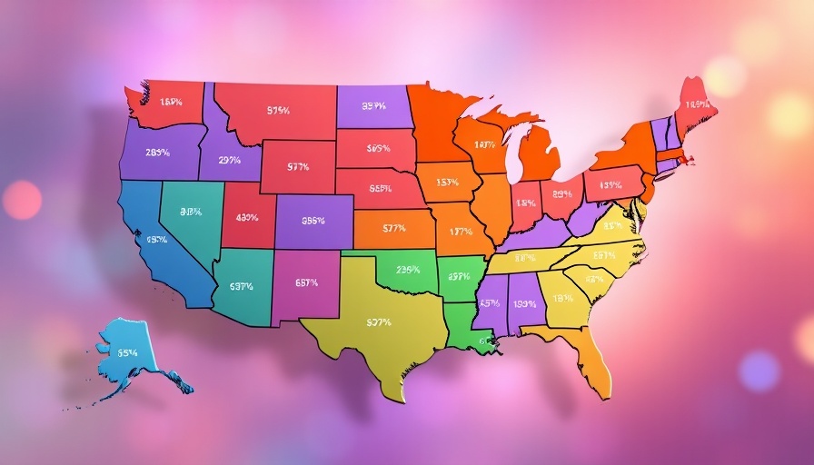 Zillow Home Price Forecast 2025 map showing percentage changes across U.S.