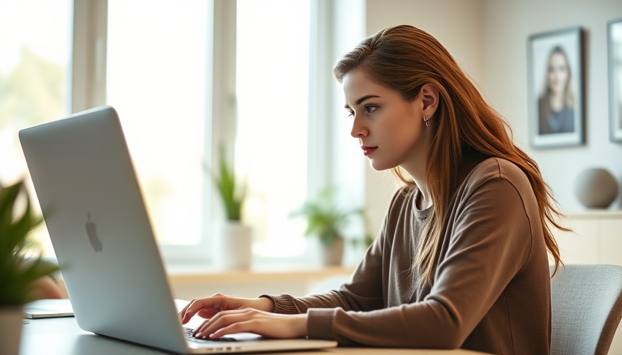 Woman using Microsoft Office in modern setup to save on Microsoft Office programs