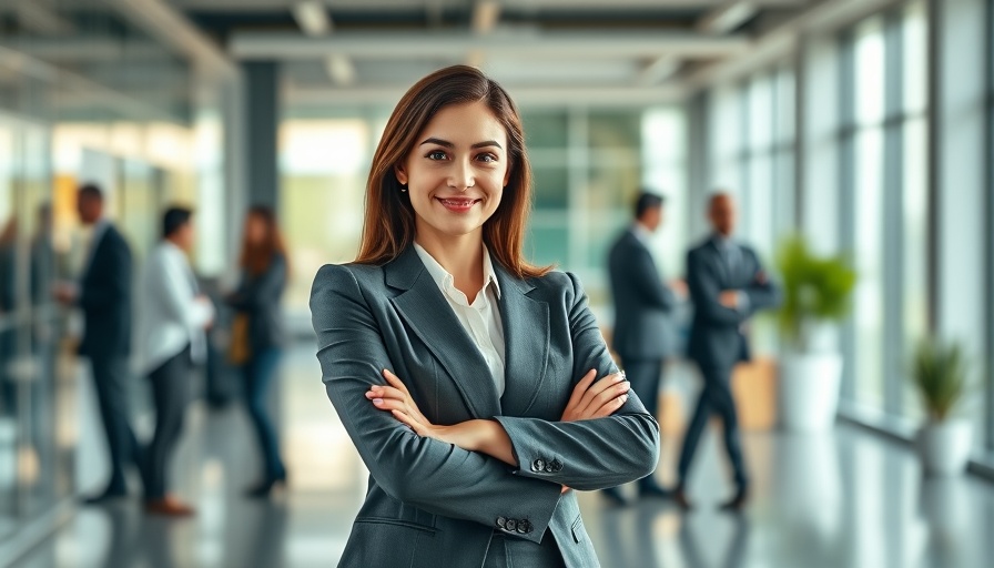 Confident professional woman embodying founder mode and manager mode.