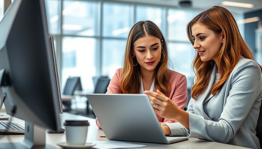 Women brainstorming small business ideas under $1000 in an office.