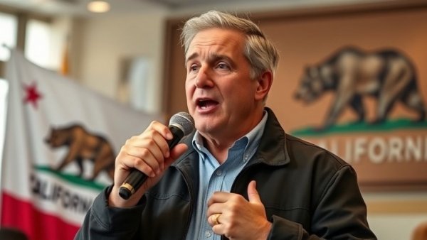 Eric Swalwell suspends campaign California governor speech background.