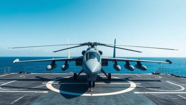 French Navy Camcopter S-100 systems on deck of naval ship.