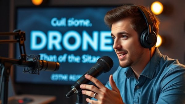 Drone Technology Insights podcast host during live Q&A.