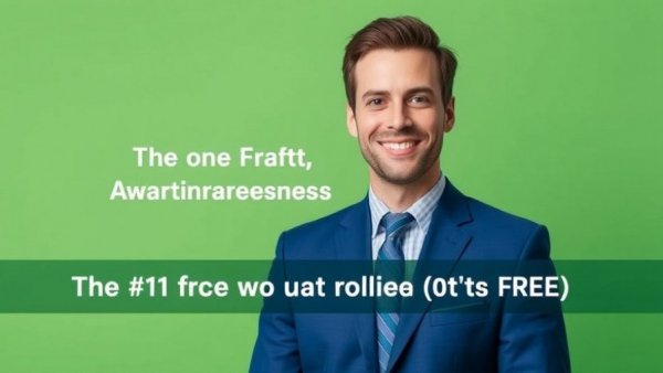 Tool to Build Self-Awareness message with confident man in suit.