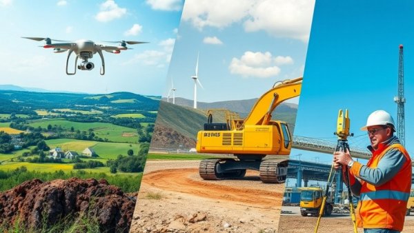 GNSS technology advancements in drones, machinery, and surveying.