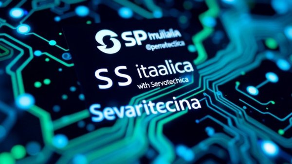 Futuristic design promoting Slip Ring Innovations at SPS Italia.