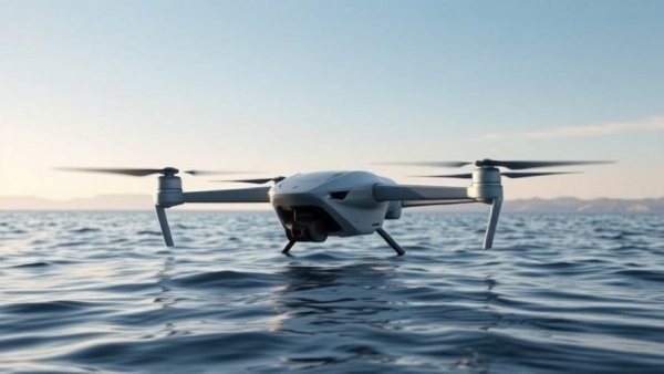 NOAA autonomous sea drone navigating ocean for hurricane research.