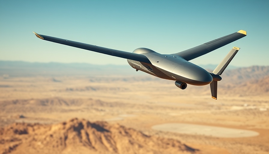 U.S. drone showcasing leadership in aerial technology.