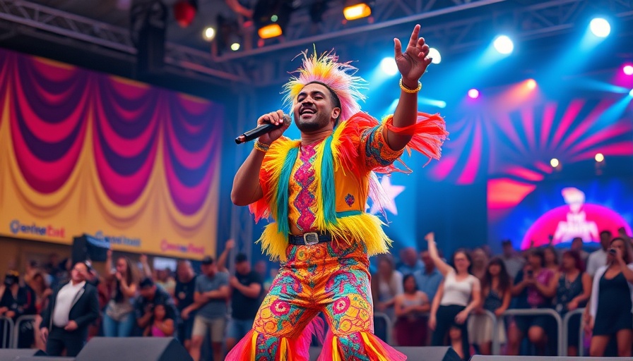 Big Freedia captivating Outside Lands performance on stage