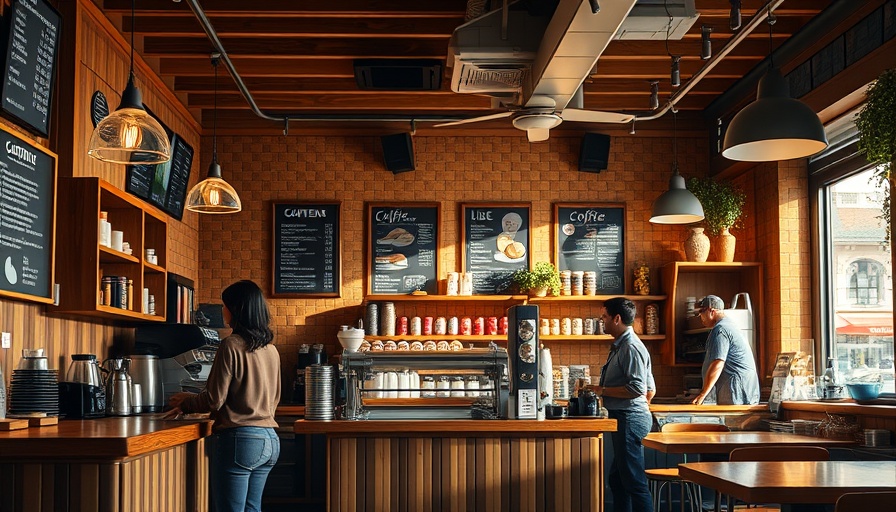 Interior of Peet's Coffee shop in Berkeley showcasing wooden decor.
