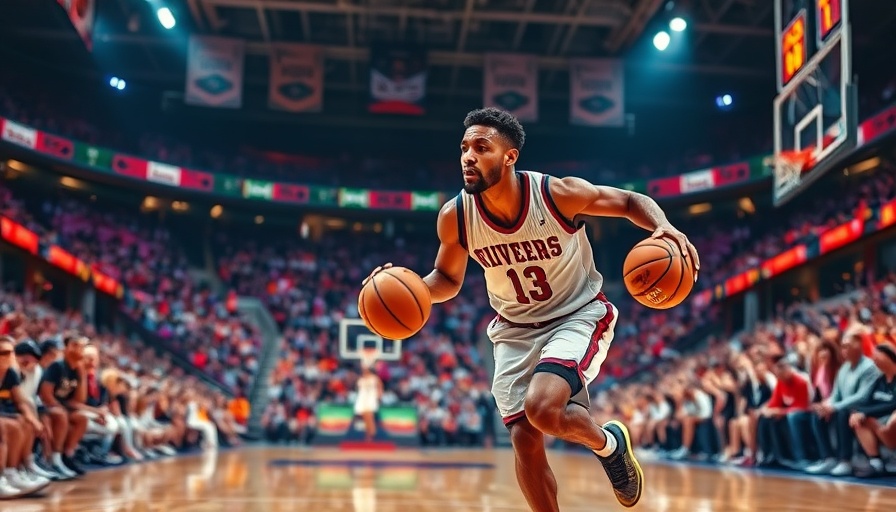 Dynamic basketball action reflecting handshake deals in Bay Area sports