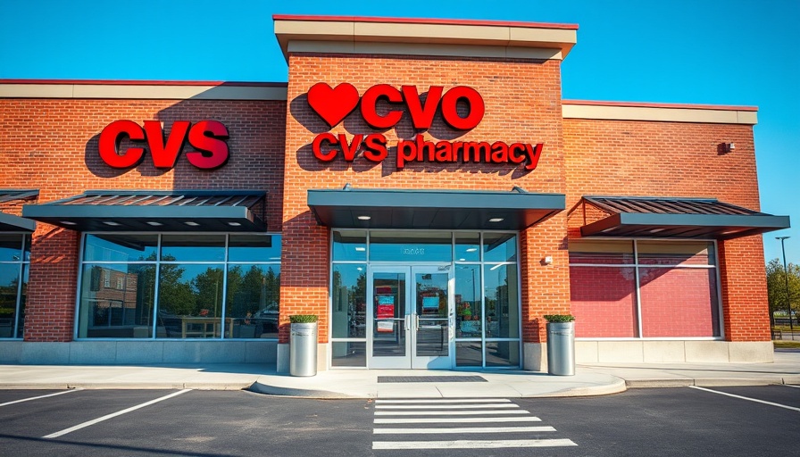 CVS Pharmacy storefront with red signage on a sunny day.