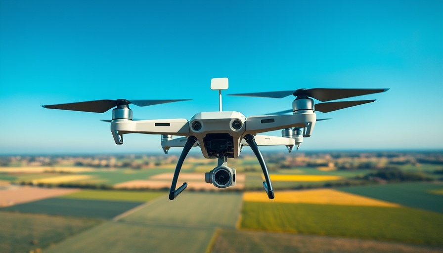 5G connectivity for defense drones receiving signal from satellite.