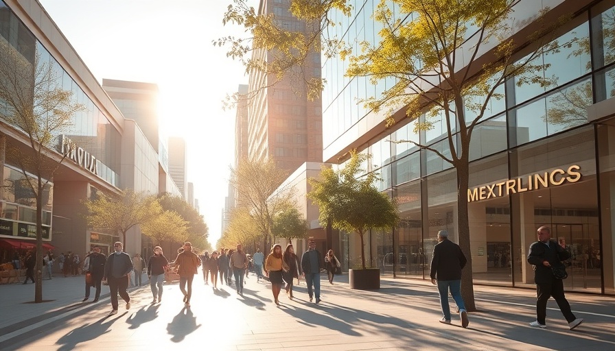 Modern commercial street showcasing Berkeley business landscape changes.