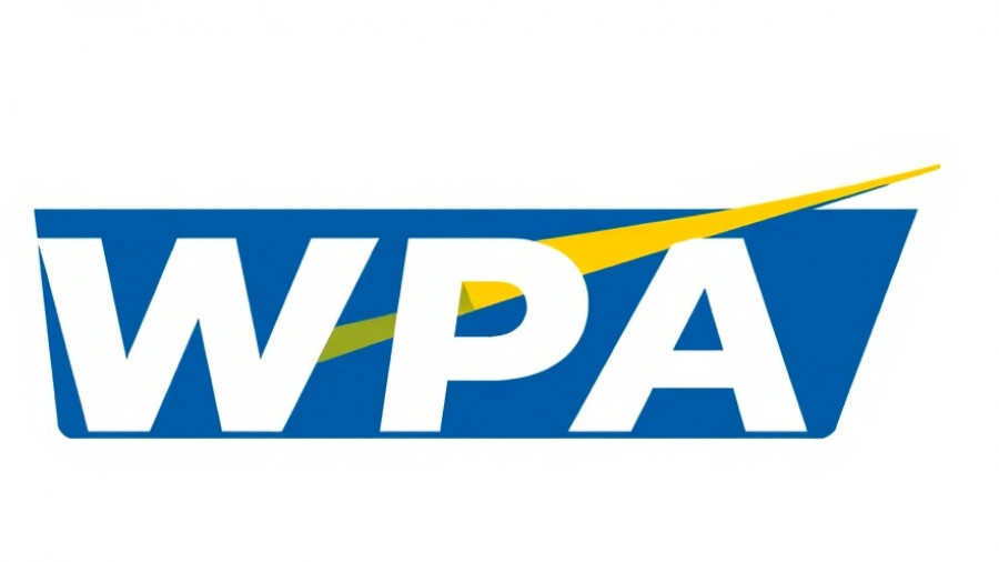WPA logo with blue and white design for 2025 WPA Pan-American Heyball Open.