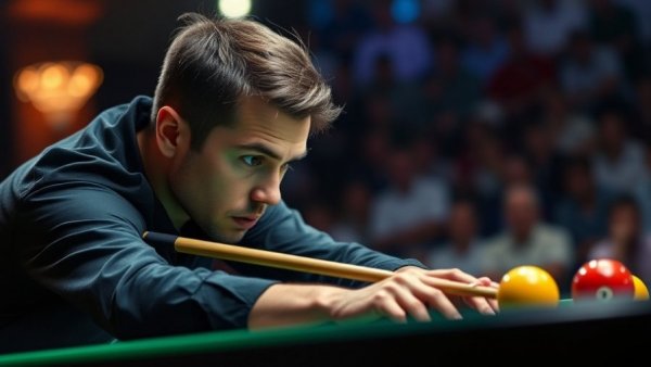 Intense shot of player at Turning Stone Classic XLI aiming.