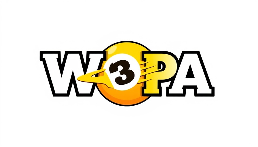 Bold WPA logo with yellow cue ball design for WPA 9-Ball China Open 2025.