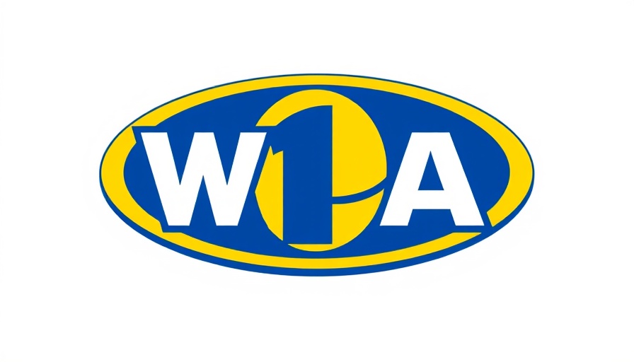 Blue and yellow WPA logo design.