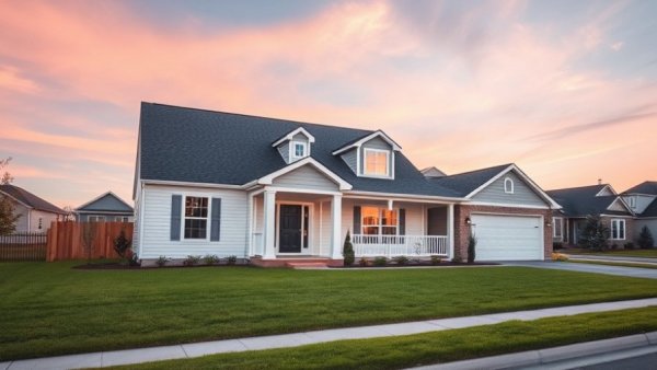 Modern house exterior suggesting early plumbing problems.