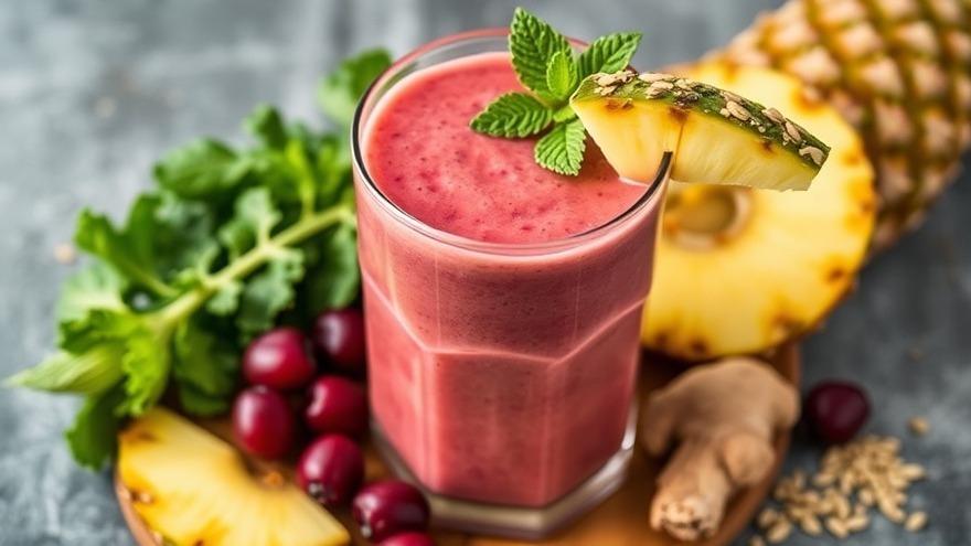 Tart Cherry Anti-Inflammatory Smoothie