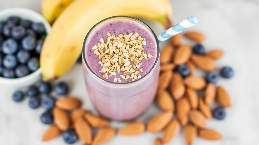 Protein Smoothie – Blueberries Gone Crazy!