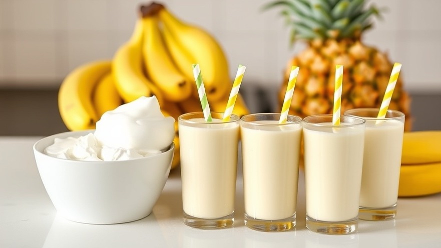 Creamy Coconut Banana Smoothie from 120 Calories