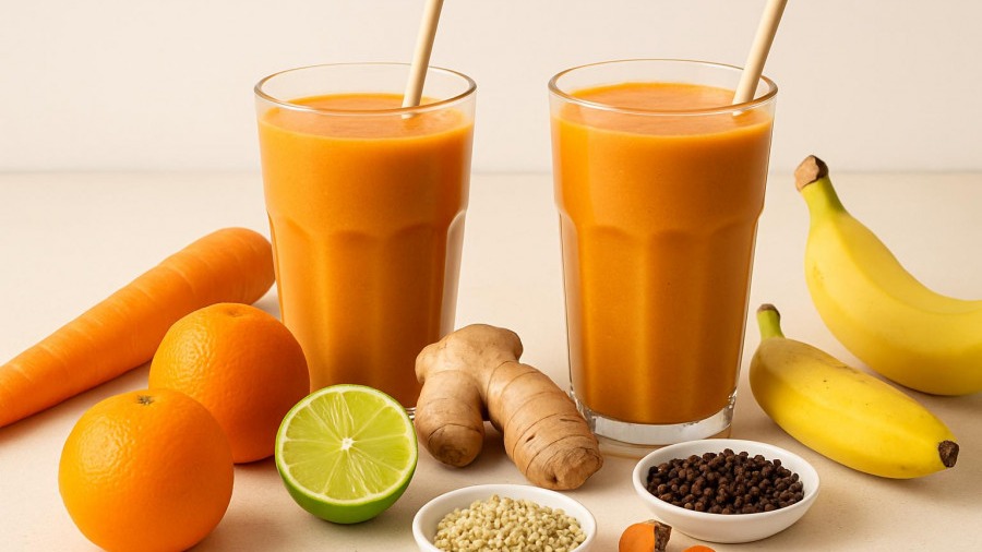 Low Calorie Orange Smoothie