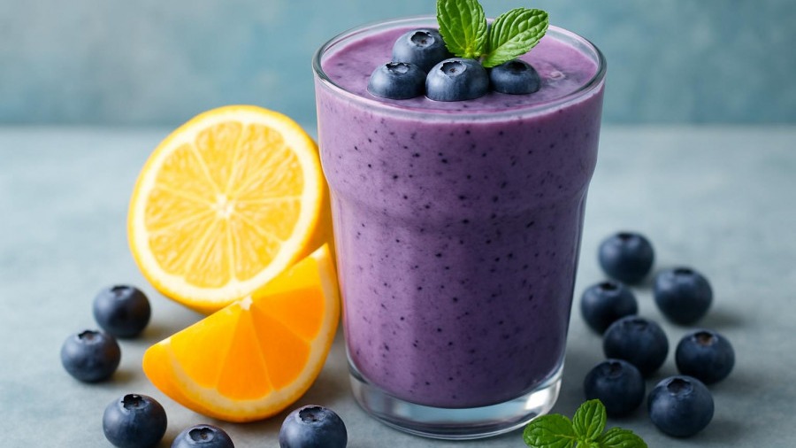 Zingy Blueberry Citrus