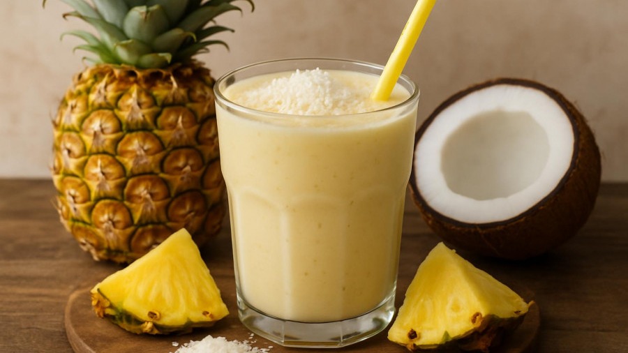 Melanie’s Pineapple Coconut Smoothie